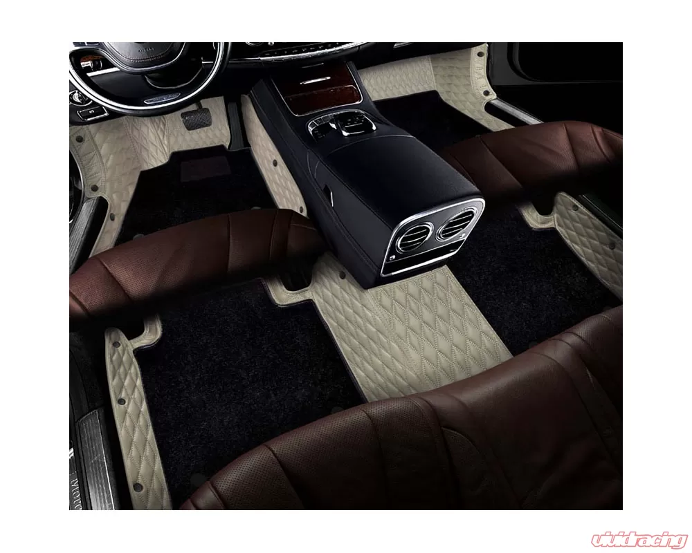 20152023 Audi Q3 F1Mats Floor Mats Double Layer Diamond F1DLDFBBAQ3